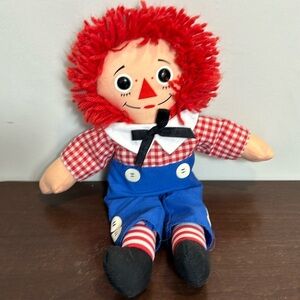Vintage 1996 Raggedy Andy plush doll